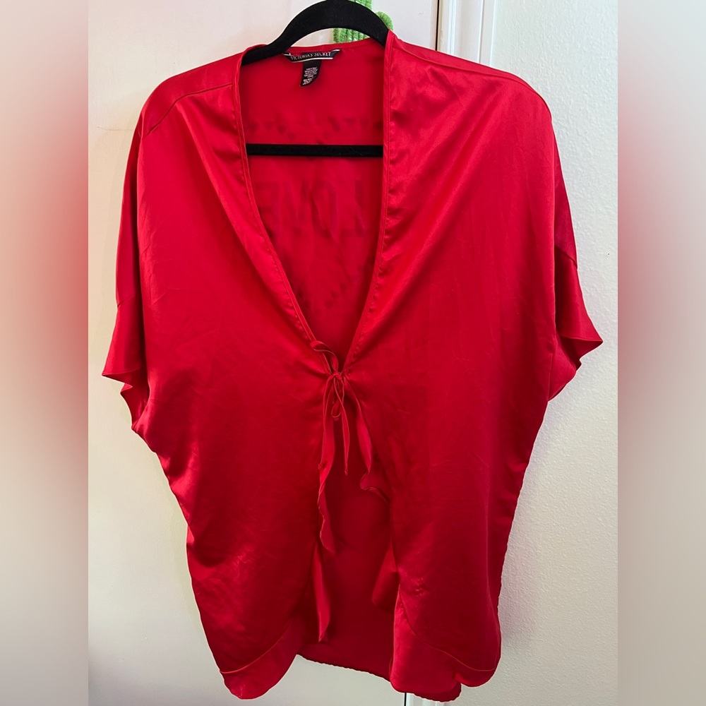 Red Victoria secret robe
